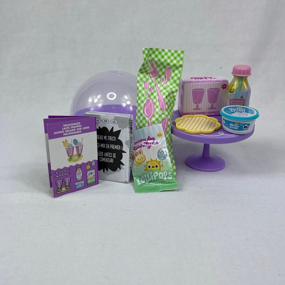 Mini Verse Make It Mini “Spring Milkshakes” – Opened, Unmade All Pieces Included